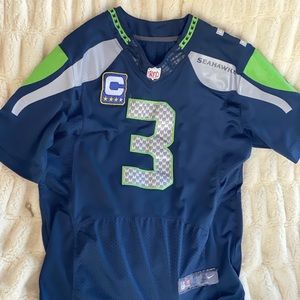 NFL Nike Seahawks Wilson Jersey